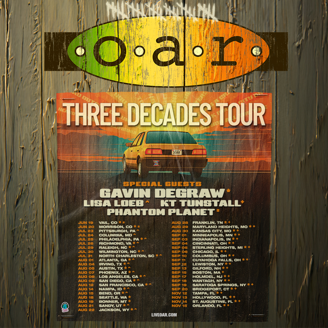 KT Tunstall Three Decades Tour Poster 2026